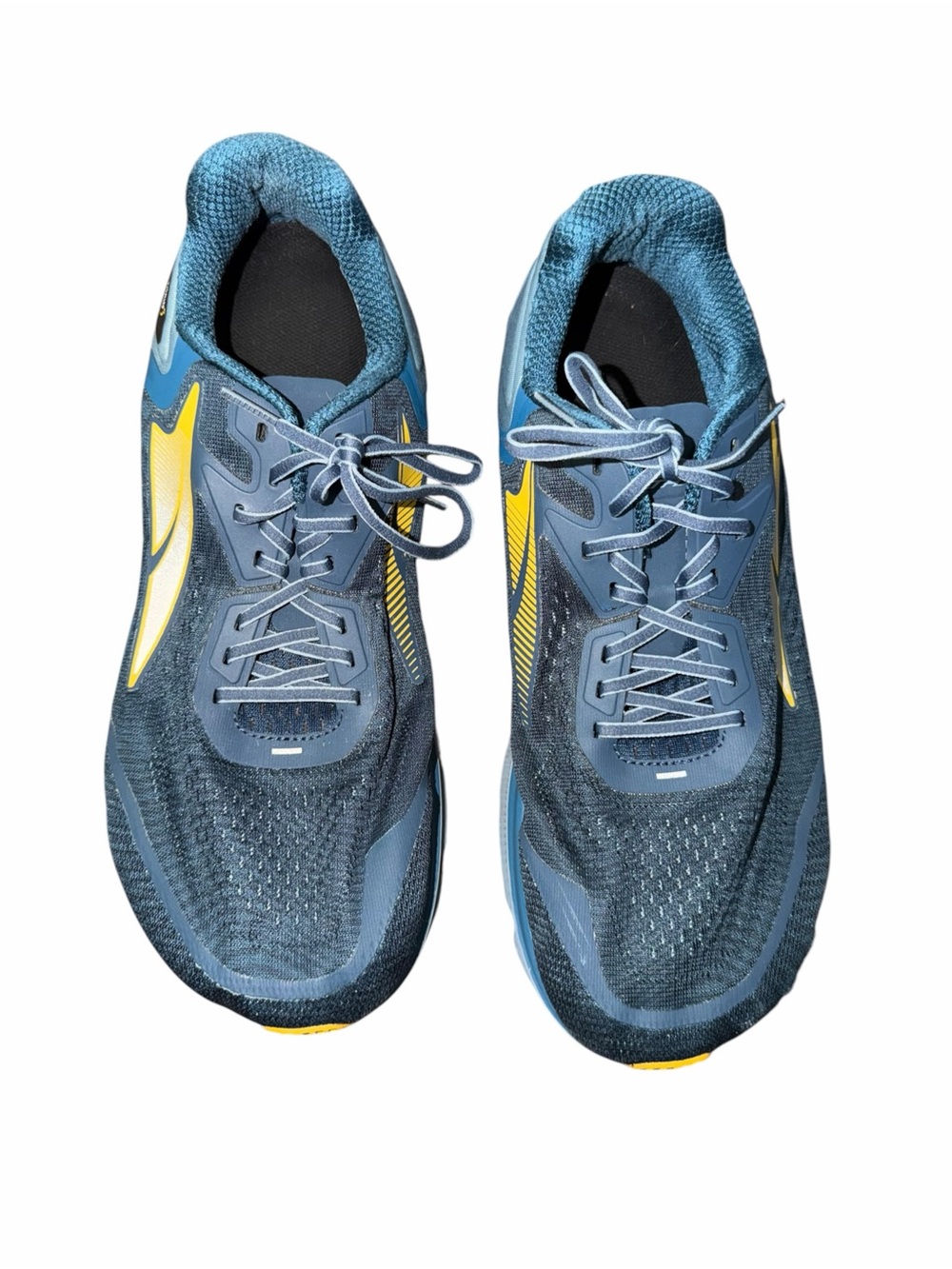 Altra Torin 5 Men’s Size 12 Majolica Blue Yellow Running Shoes Zero Drop
